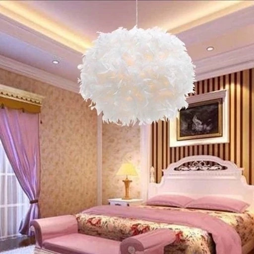 لوستر مدرن پر سفید
