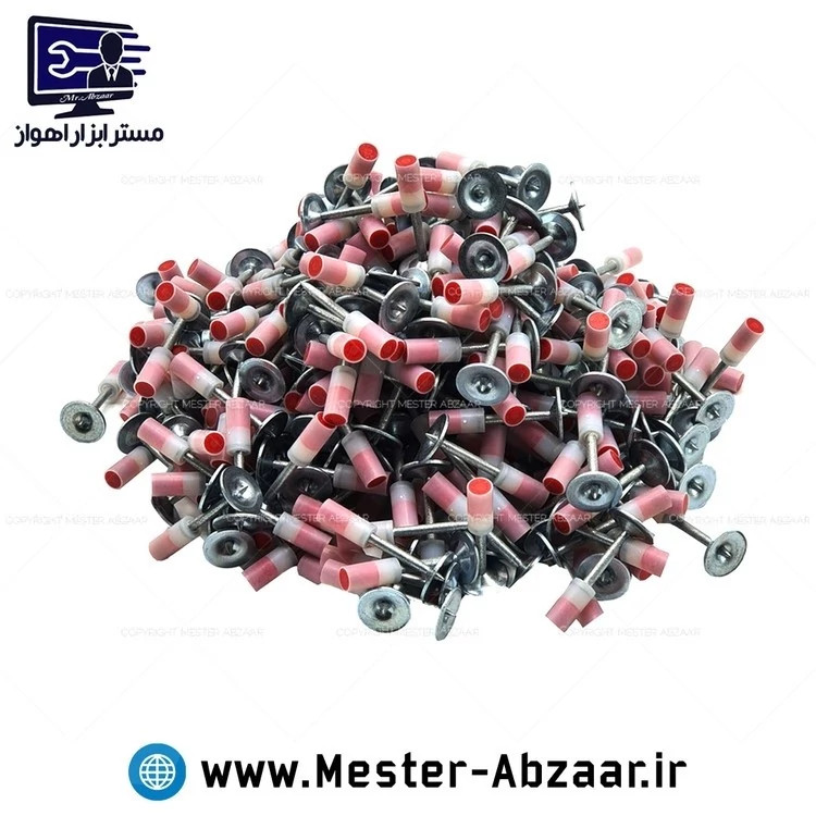 میخ چاشنی باروتی 2.5 سانتی خالص مدل MI NI YI TI DING سرخود جدید مختص برند های باس و کربن و ادون و....