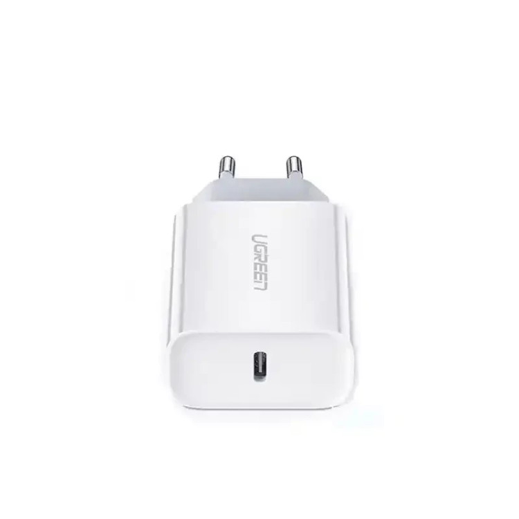 شارژر دیواری یوگرین مدل CD137 با توان 20 وات (به همراه کابل)