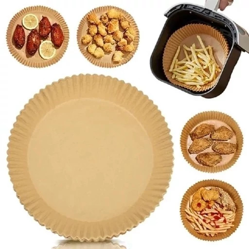 کاغذ روغنی 20 سانتی متر 50 عددی دایره ایی (کد 4)