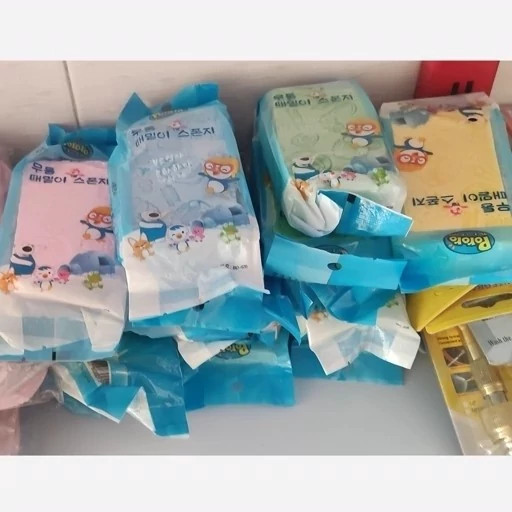 لیف جادویی اسفنج لایه بردار حمام Pororo