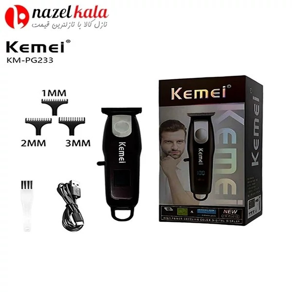 ماشین اصلاح سر و صورت و بدن کیمی Kemei مدل KM-PG233