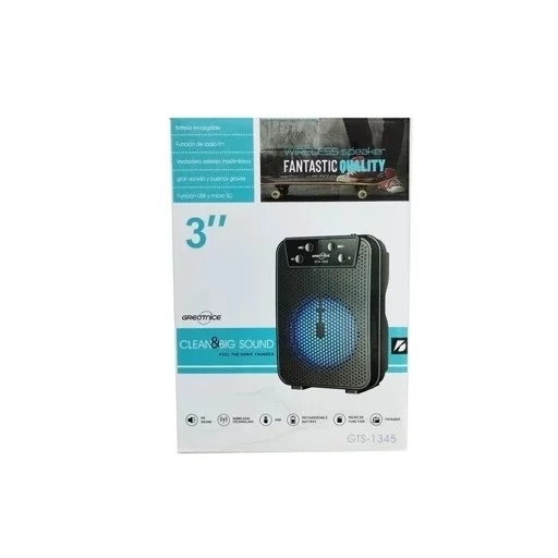 اسپیکر بلوتوثی گریت نایس مدل GTS-1345 قابل حمل