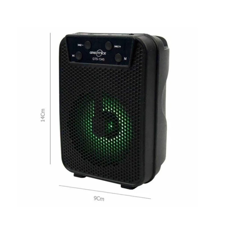 اسپیکر بلوتوثی گریت نایس مدل GTS-1345 قابل حمل