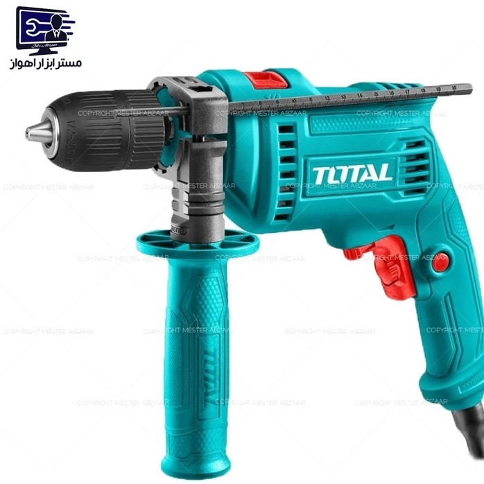 دریل پیچ بند برقی 680 وات سه نظام اتوماتیک توتال اصلی مدل TOTAL TG1061356-2 ب