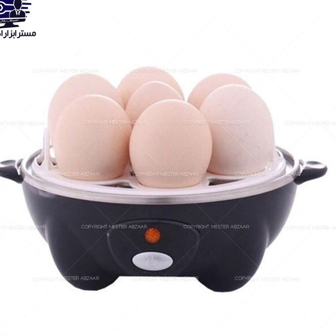 تخم مرغ آب پز کن درب استیل 360 وات مخزن 7 عددی فوما ژاپن خانگی تخم مرغ پز مدل FUMA JAPAN FU-853