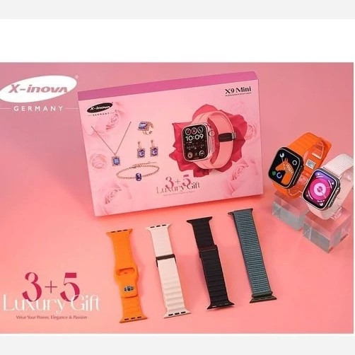 پک هدیه ساعت هوشمند X-inova X9 mini Luxury Gigt