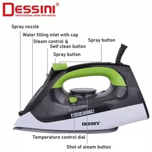 اتو بخار دسینی مدل DS-335