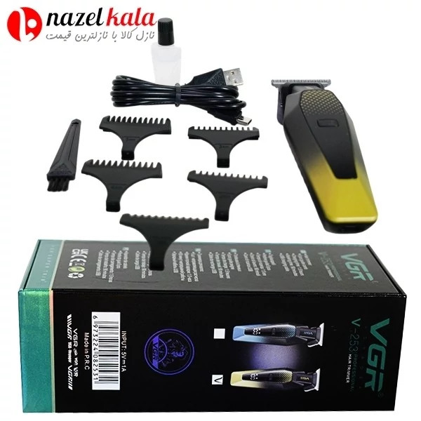 ماشین اصلاح و خط زن وی جی آر مدل v-253