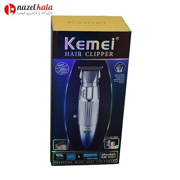 ماشین اصلاح و خط زن حرفه ای کیمی مدل KM-3231