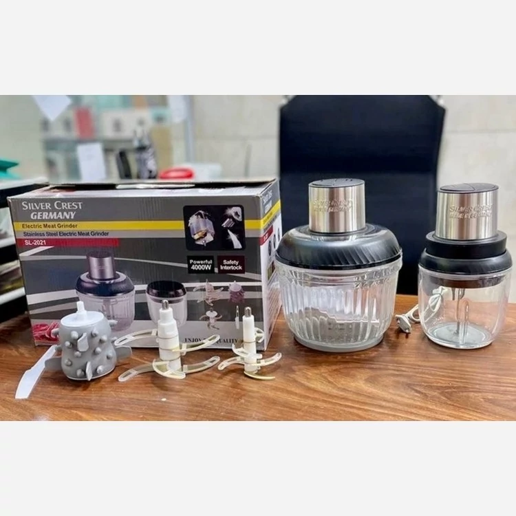 خردکن و آسیاب دوقلو سیلورکرست- 4000W وات- مدل SL2021