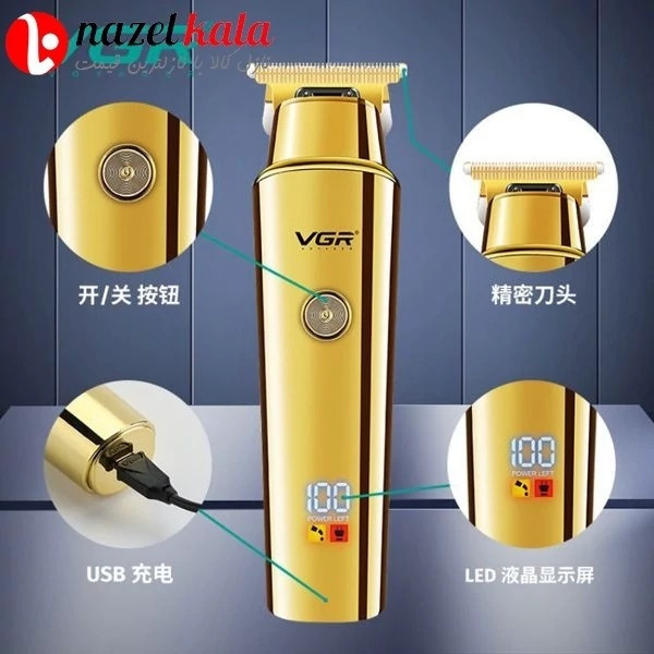 ماشین اصلاح موی سر و صورت وی جی ار مدل V-947 VGR V-947 Professional hair trimmer