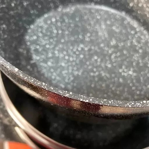 قابلمه سرویس قابلمه 8 پارچه دالغا چدنی سنگین پوشش گرانیتی