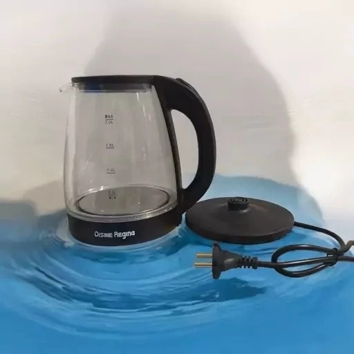 کتری برقی شیشه ای 2.2 لیتر دسینی مدل dr-168gk