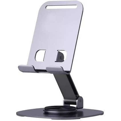 هولدر  فلزی  رومیزی  موبایل با چرخش 360 درجه مدل L-382