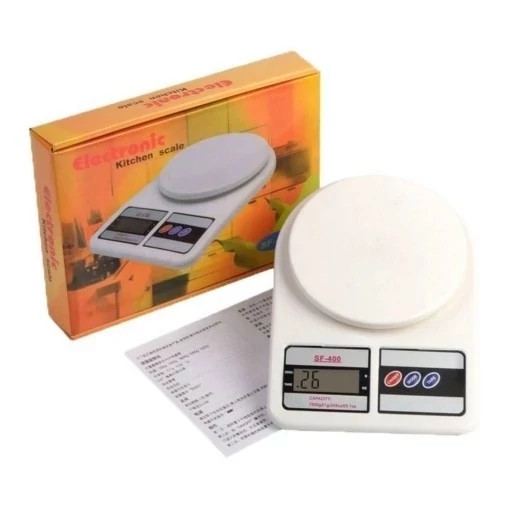 ترازوی دیجیتال آشپزخانه sf400با دقت یک گرم وظرفیت10کیلوگرم کیفیت اصلی