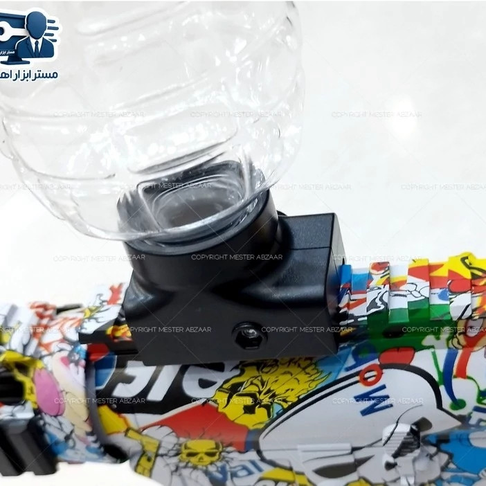 تفنگ شارژی تیر ژله ای طرح دار ام 4 مدل M4A1 WATER BOMB GUN