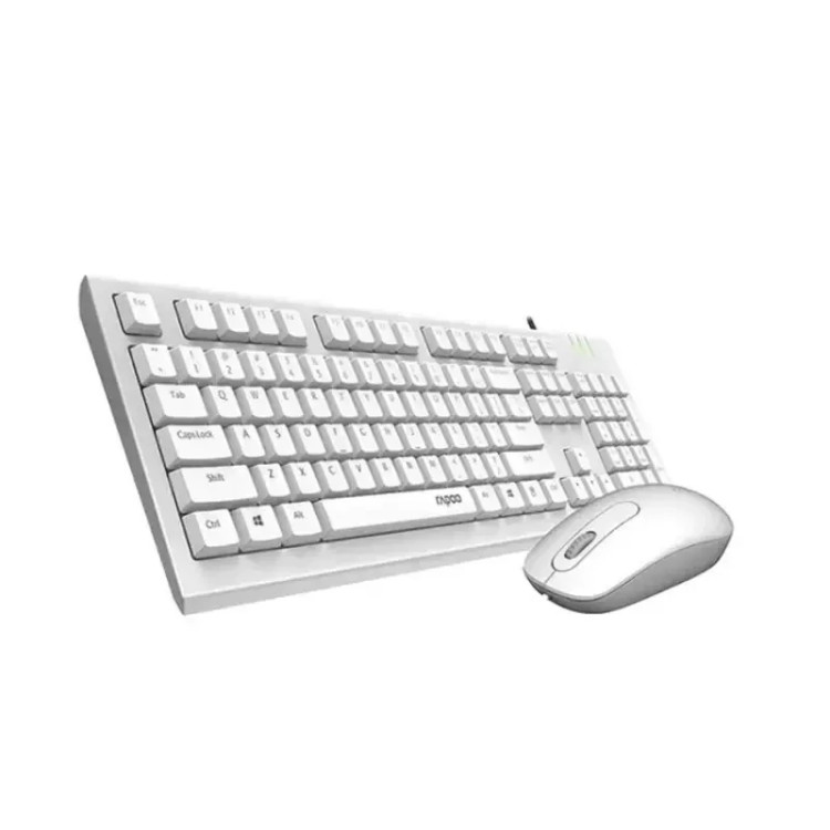 کیبورد باسیم رپو مدل Rapoo X120 Pro به همراه ماوس