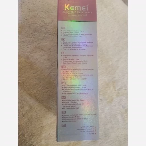 شیور موزن و اپیلاتور اصلاح موی بدن بانوان کیمی مدل KM-113