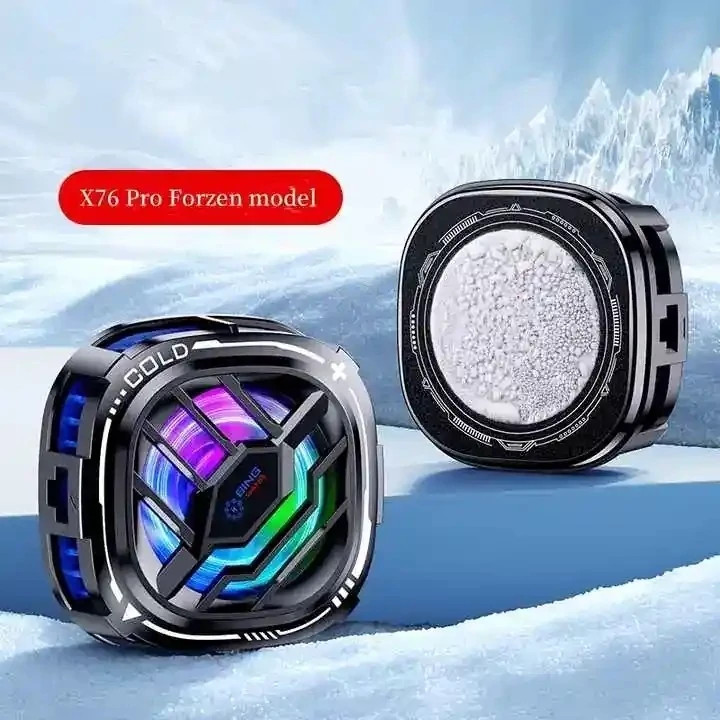فن خنک کننده رادیاتوری موبایل مدل X76 Pro مگنتی و گیره دار