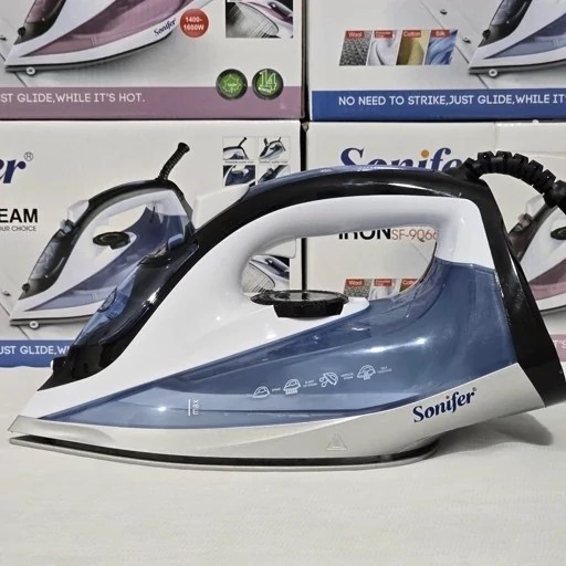 اتو بخار سونیفر (کفه سرامیکی) 1600w (طراحی ارگونومیک) SF-9066