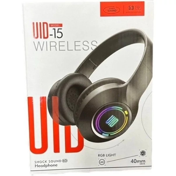 هدفون هدست بی سیم مدل UID-15