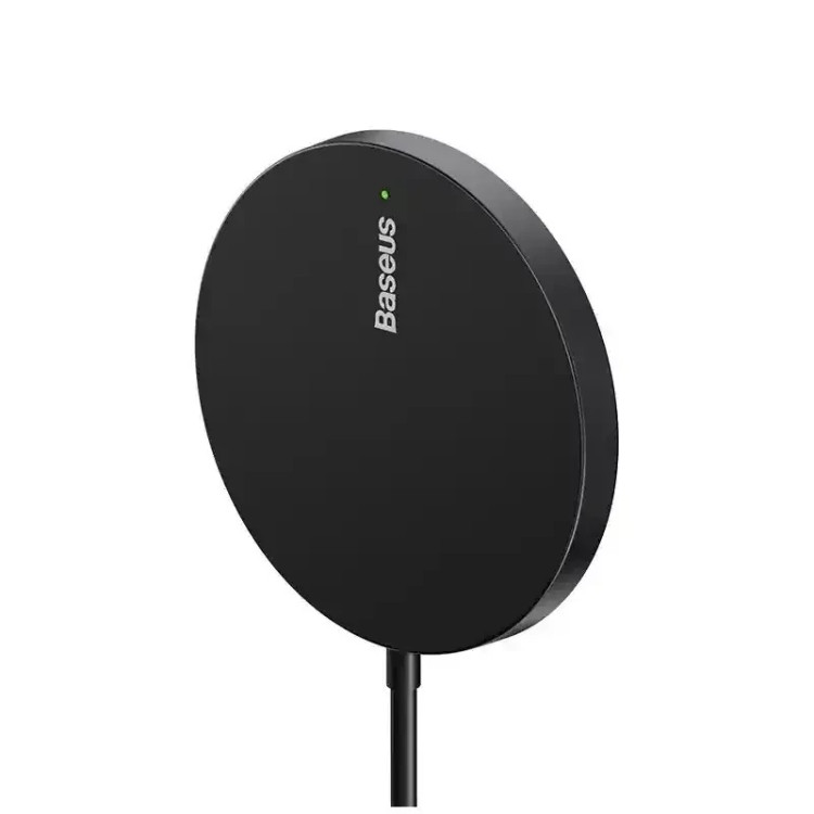 شارژر بی سیم باسئوس مدل Baseus Simple Mini3 Magnetic Wireless Charger 15W
