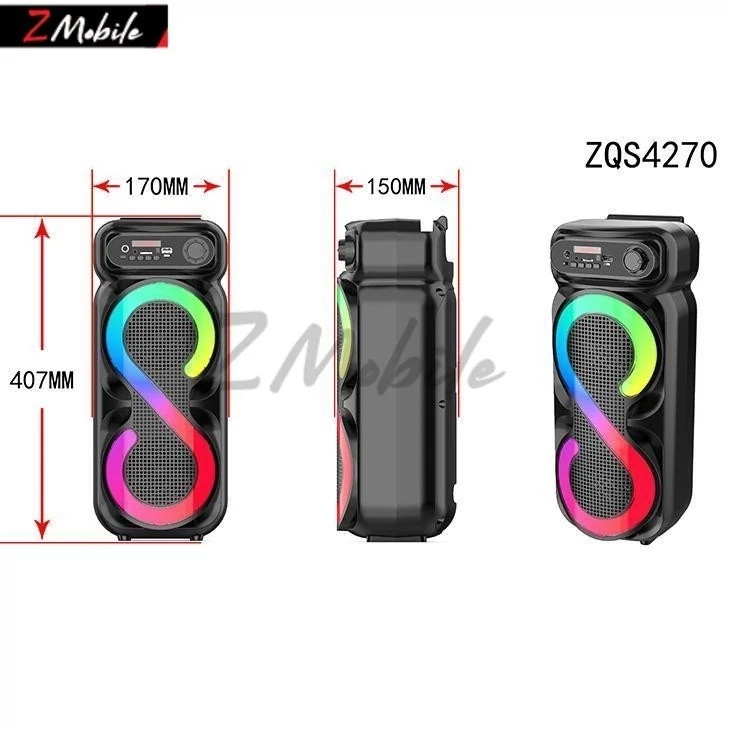 اسپیکر شارژی zqs 4273