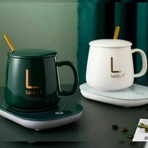 ماگ حرارتی لاکی مدل 1314 به همراه صفحه گرمکن برقی