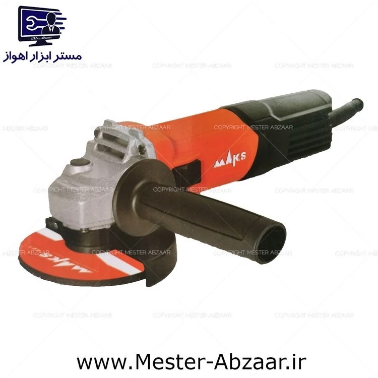 مینی فرز 800 وات دسته کوتاه کلید بغل مینی سنگ مکس 115 مدل MAKS M2