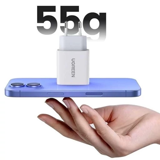 شارژر دیواری تایپ سی فست 20 وات یوگرین CD137 6045.