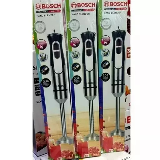 گوشتکوب برقی 1500 وات مارک بوش ، چهار تیغه