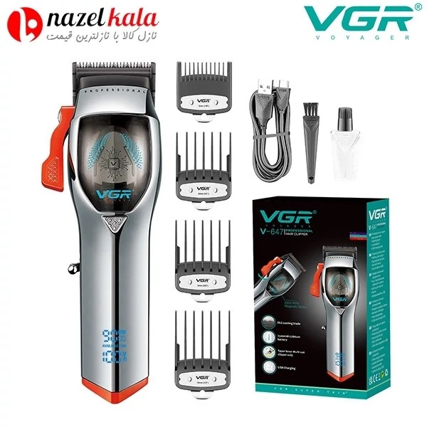 ماشین اصلاح حجم زن وی جی آر مدل v-647
