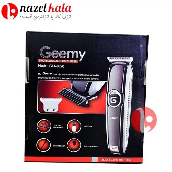 ماشین اصلاح موی سر و صورت جیمی مدل 6050 Geemy 6050 Trimme