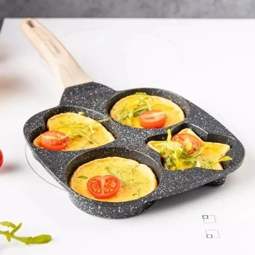 تابه پنکیک طرح قلب و ستاره 4 قسمتی
