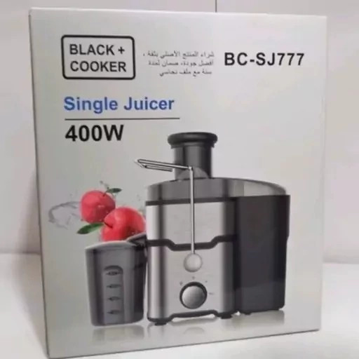 آبمیوه گیری تک کاره بلک اند کوکر انگلستان ضمانت دار 400 وات