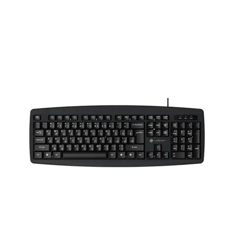 کیبورد با سیم لاجی کی مدل K113B