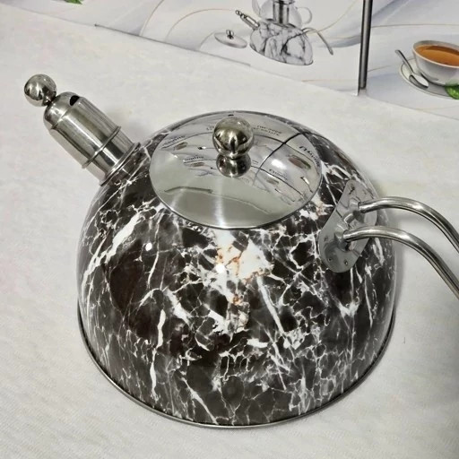 کتری قوری سوتی یونیک UNIQUE (6 رنگ) وارداتی (3 لیتر) (0.6 لیتر)