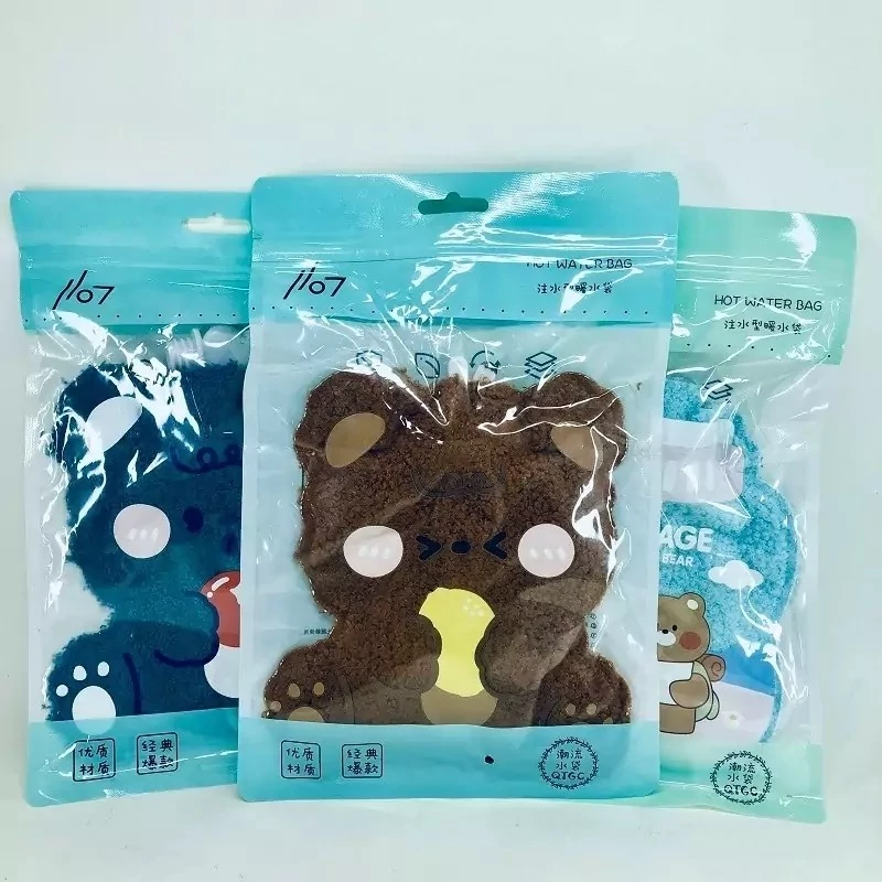 کیسه آب گرم حوله ای عروسکی (رنگ و طرح رندوم)