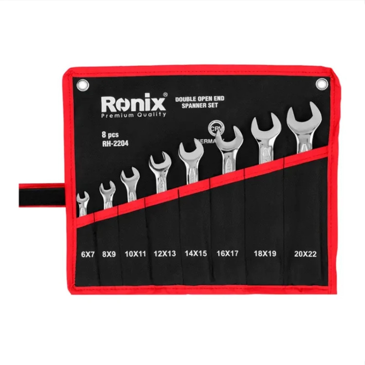 مجموعه 8 عددی آچار دو سرتخت رونیکس مدل RH-2204 2