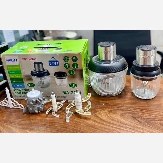 خردکن و آسیاب دوقلو فیلیپس- قدرت 3500W وات- ارسال راایگان