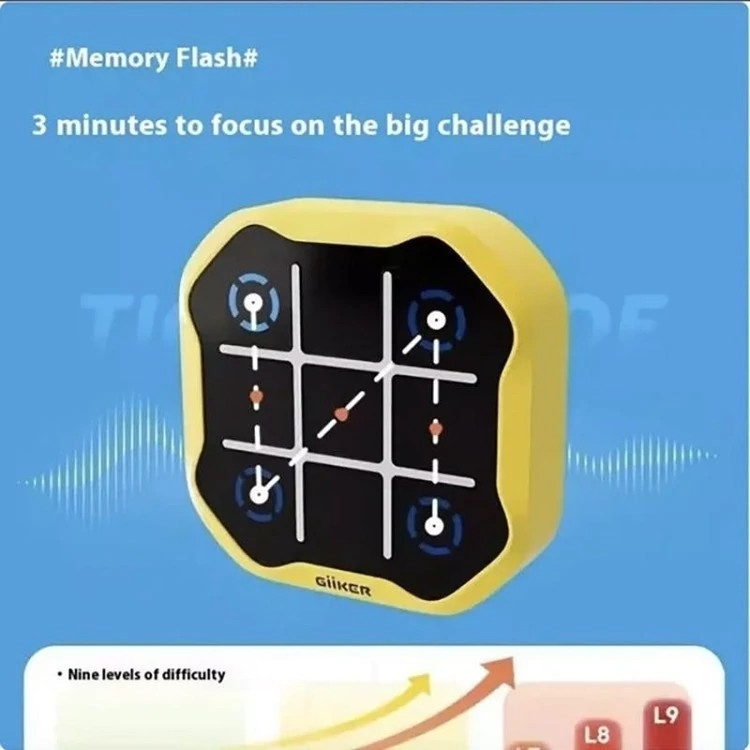 بازی دوز دیجیتال شارژی - امکان بازی دو نفره Rechargeable Digital Tic-Tac-Toe Game -