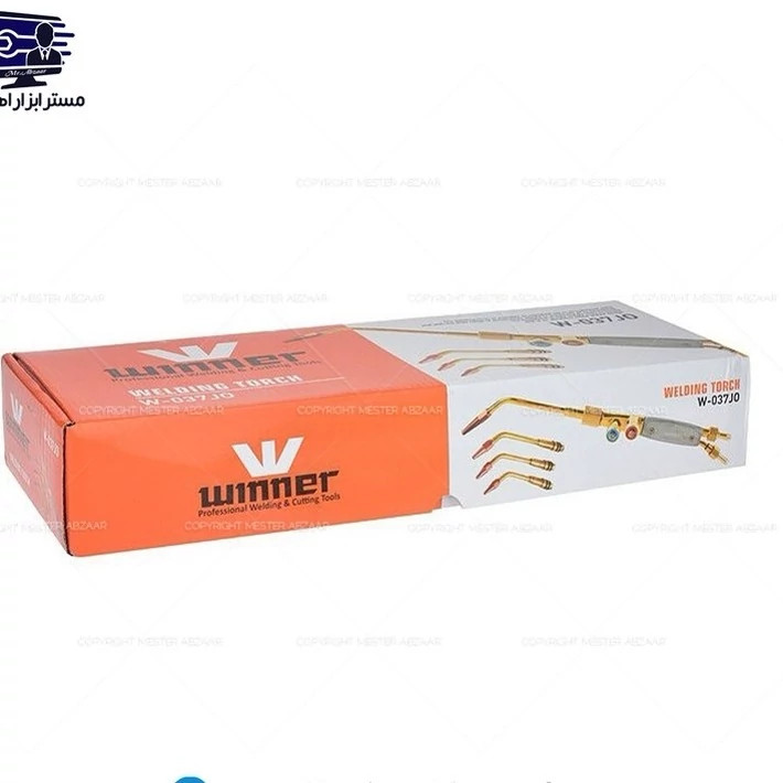 سر پیک 5 عددی جوشکاری و هوا جوش طرح گلور برند وینر مدل W-037JO
