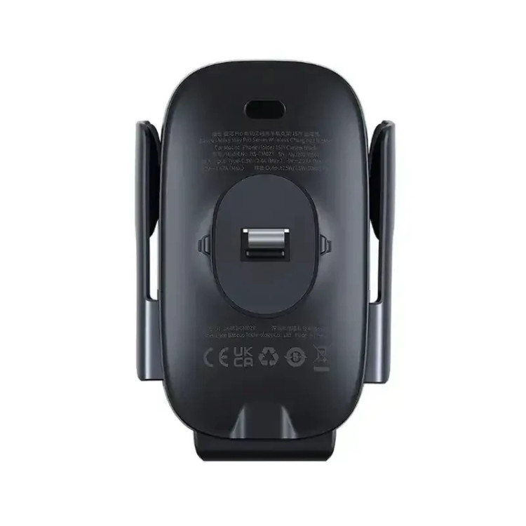 پایه نگهدارنده و شارژر وایرلس مگنتی باسئوس مدل Baseus Milky Way Pro 15W