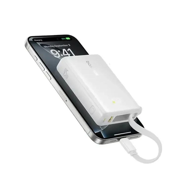 پاوربانک باسئوس مدل PicoGo 45W ظرفیت 10000 میلی آمپر ساعت