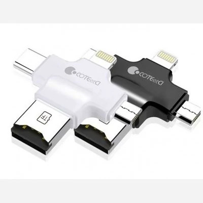 او تی جی کارتخوان کوتتسی Coteetci iUSB 4 In 1 Card