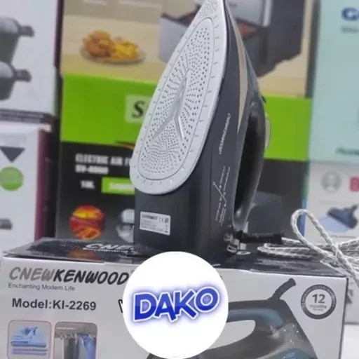 اتو بخار کاملاً هوشمند کنوود new kenwood بدون درجه بندی دما توان 2600 وات