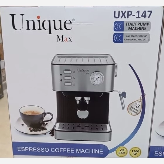 اسپرسوساز (قهوه ساز خانگی) 20 بار یونیک مدل UXP-147 | فالسی