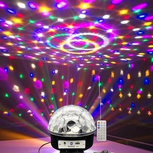 اسپیکر بلوتوثی مجیک بال لایت با رقص نور LED