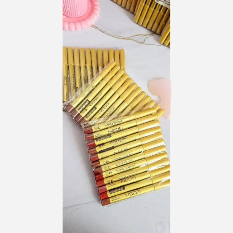 پک رژ لب مدادی گاش 12 عددی با پیگمنت بالا